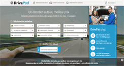 Desktop Screenshot of drivepad.fr