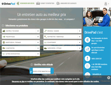 Tablet Screenshot of drivepad.fr